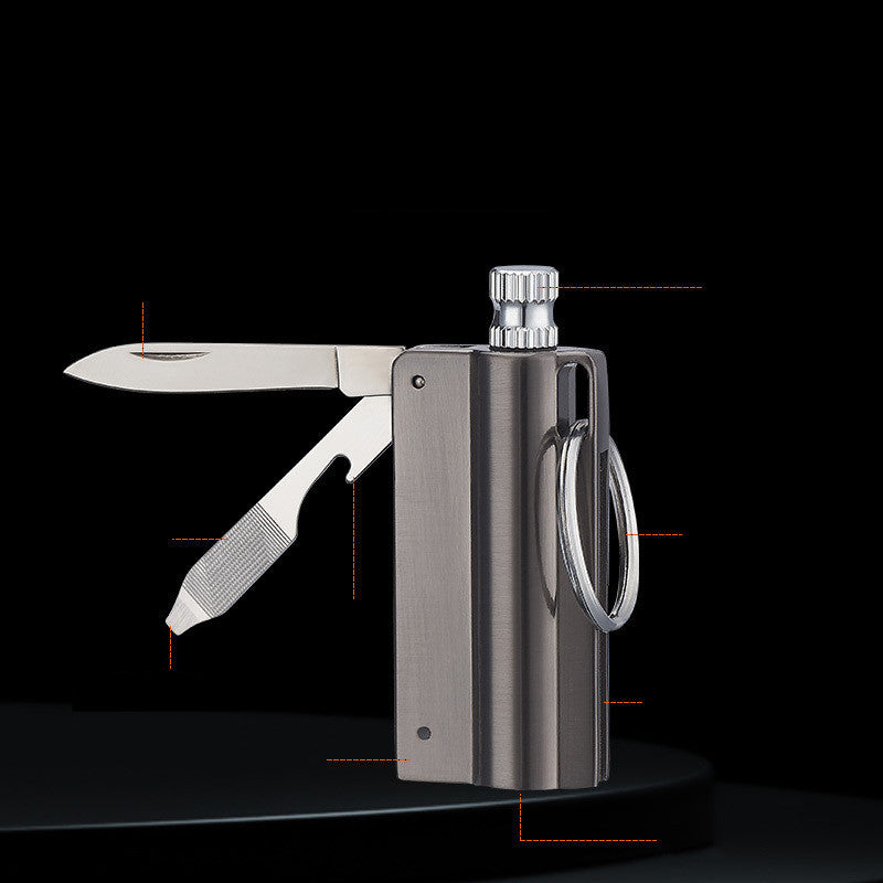 10000 Times Match With Knife Outdoor Waterproof Multi-functional Key Ring Lighter 10000 Times Match With Knife Outdoor Waterproof Multi-functional Key Ring Lighter